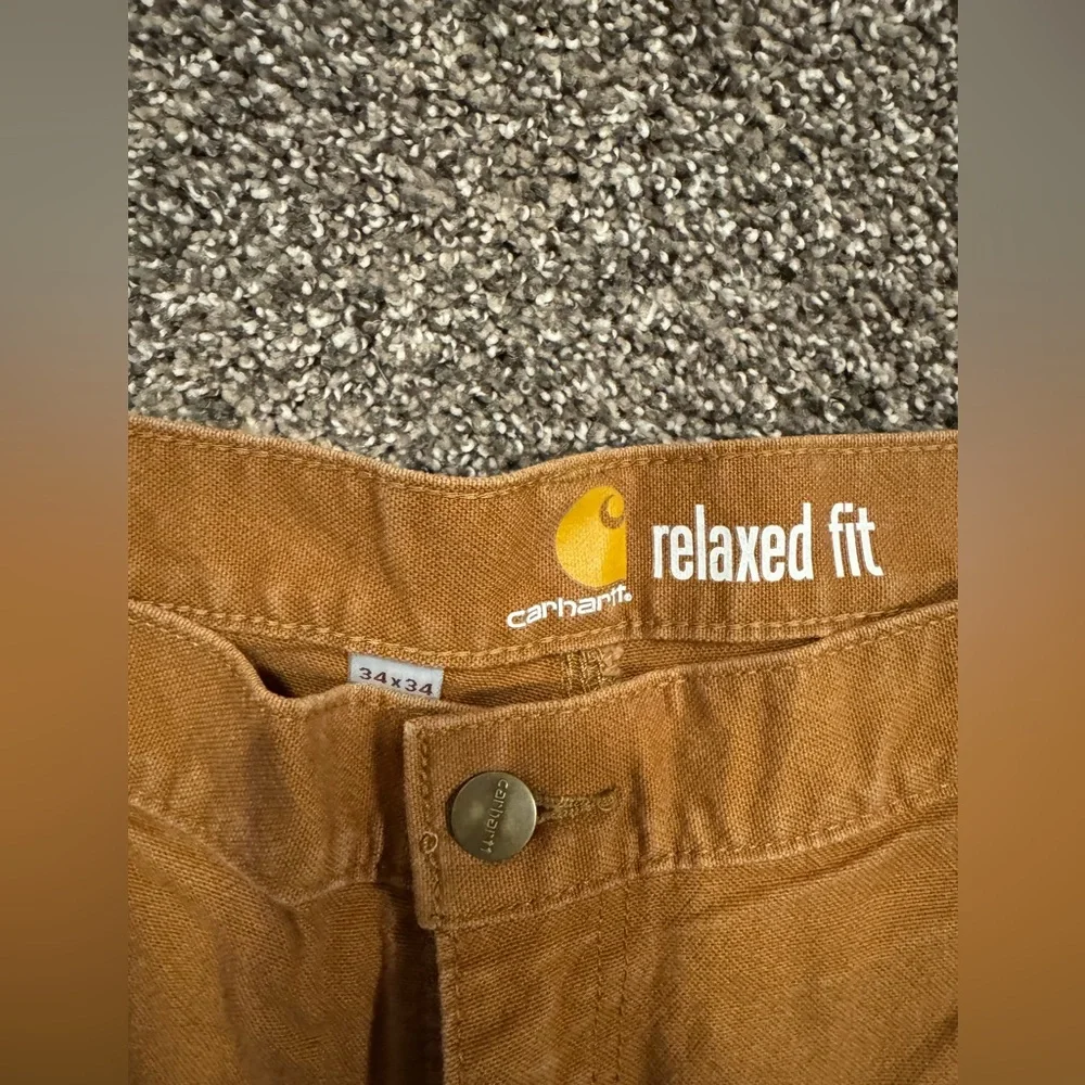 Men’s Carhartt Pants - 34x34 - Picture 4 of 5